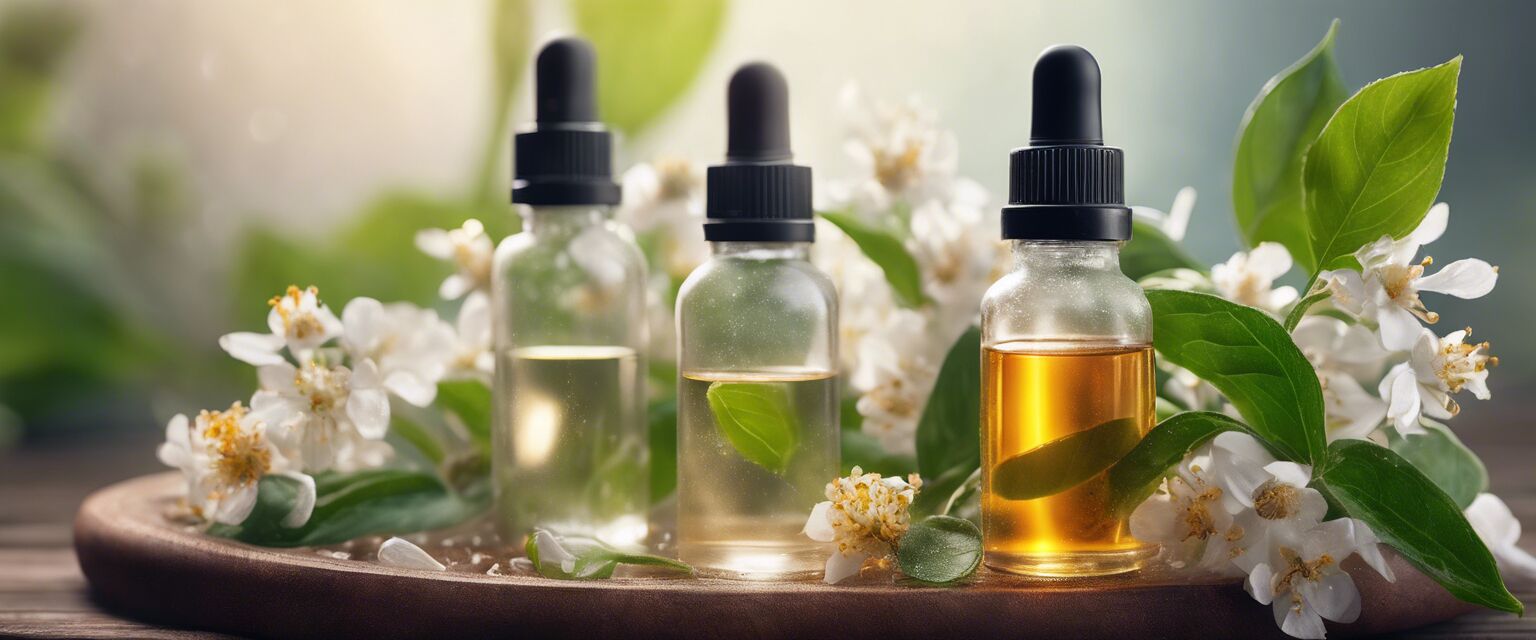Facial mist with essential oils