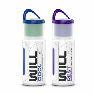 Cooling Pain Relief Roll-On and Nightly Sleep + Muscle Recovery Lotion